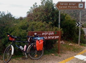Trek; Touring bike on a budget; Two Wheel Travel; Israel; cycle touring carmel mountains